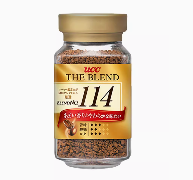 ucc114黑咖啡日本进口悠诗诗无蔗糖咖啡粉