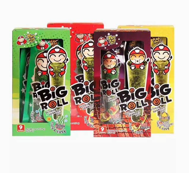 bigroll老板仔海苔卷243g*12盒