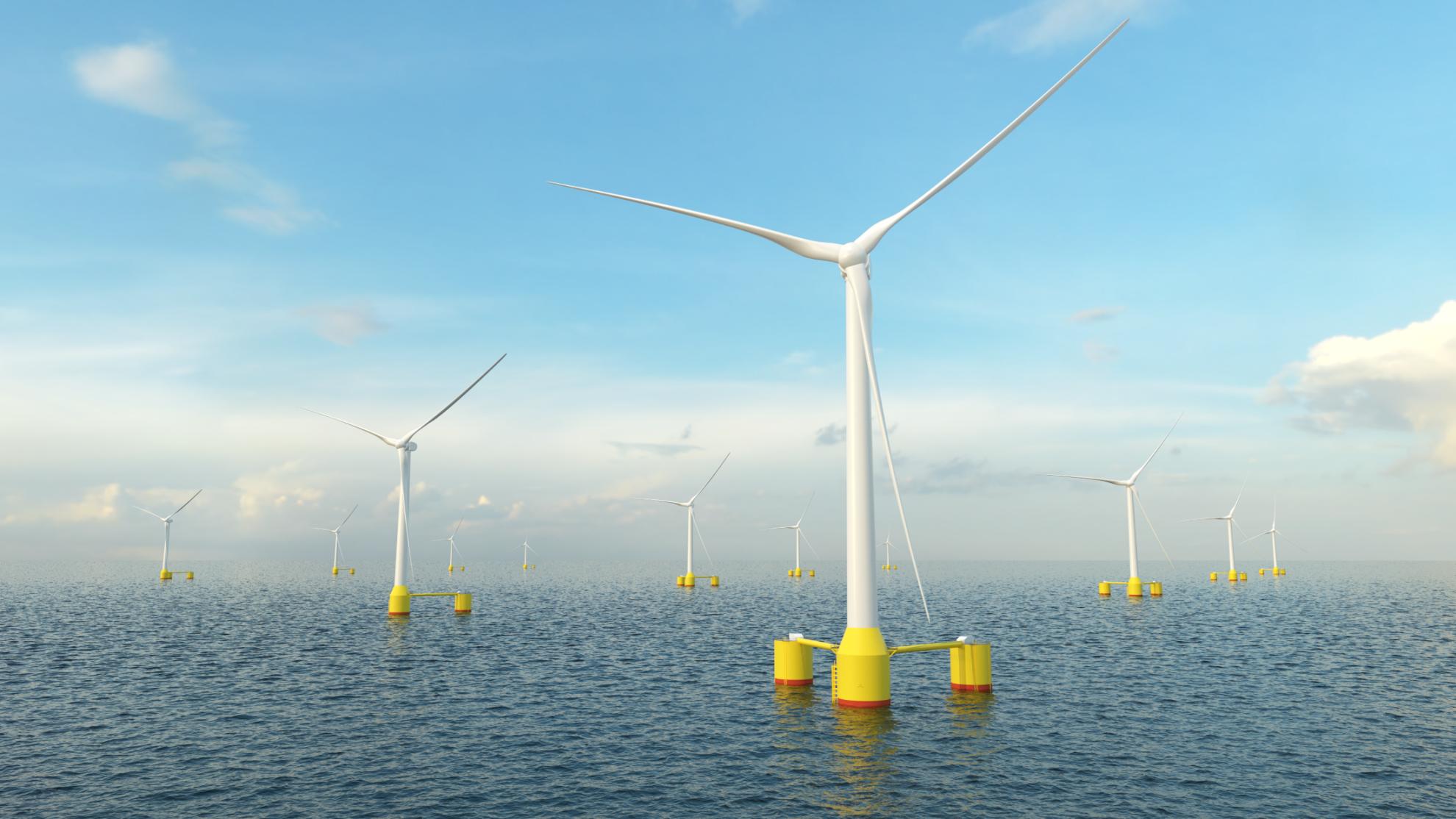 海上漂浮式风机